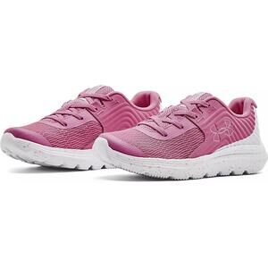 Under Armour Girl's Grade School Outhustle Shoes/Sneakers (Pink/White) Size 5.5